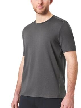 Mondetta Men's Mesh Back T-Shirt - Grey